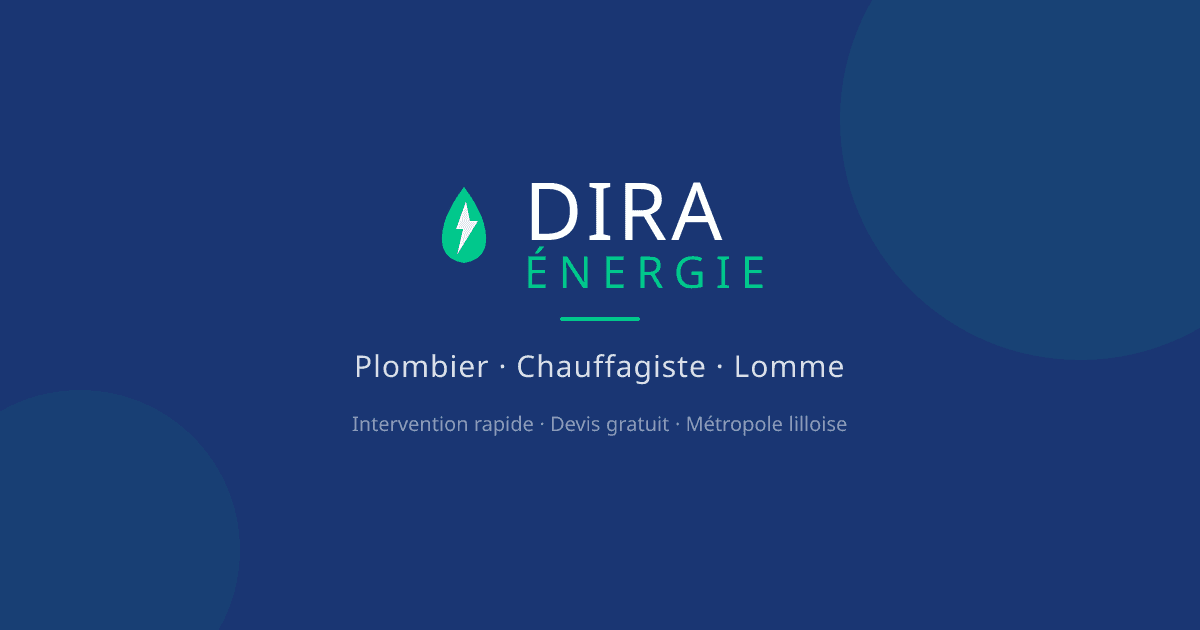 Site vitrine Next.js Tailwind CSS créé pour entreprise Dira Énergie Lomme - score Lighthouse 100 livré en 5 jours